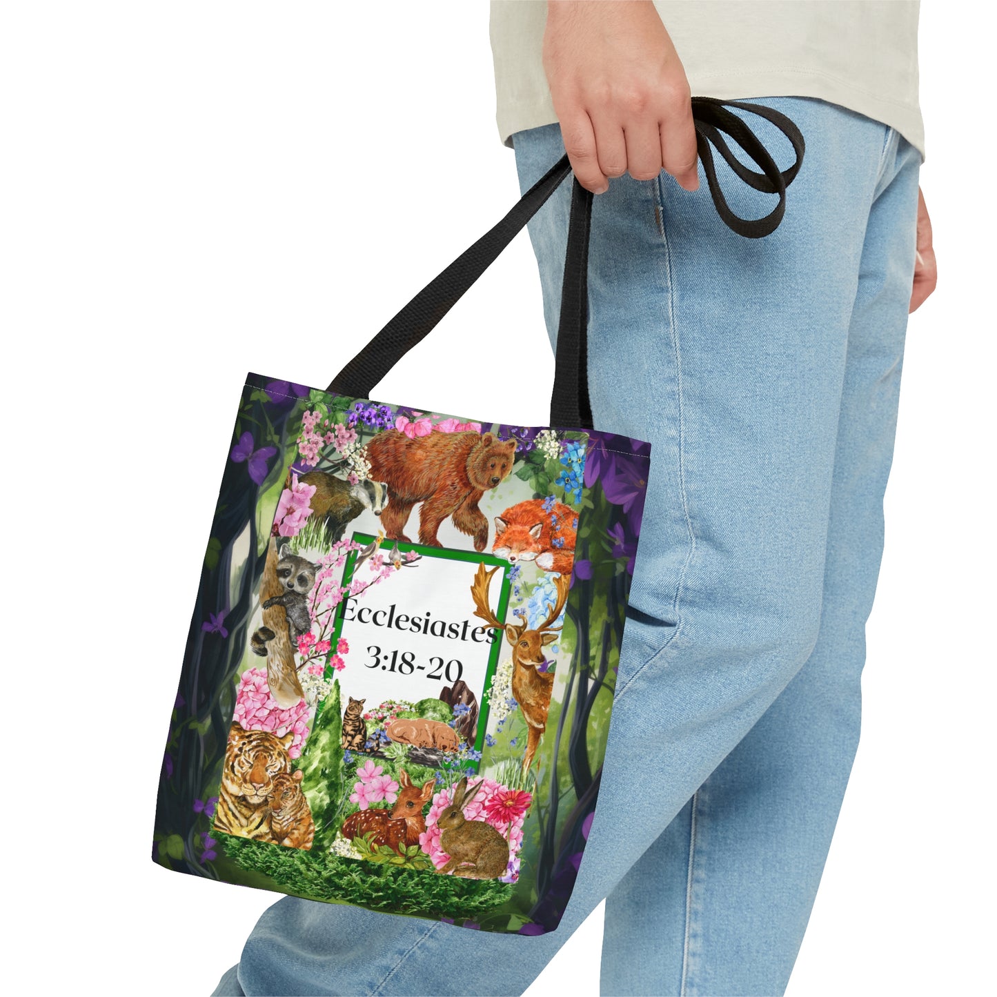 Ecclesiastes tote bag