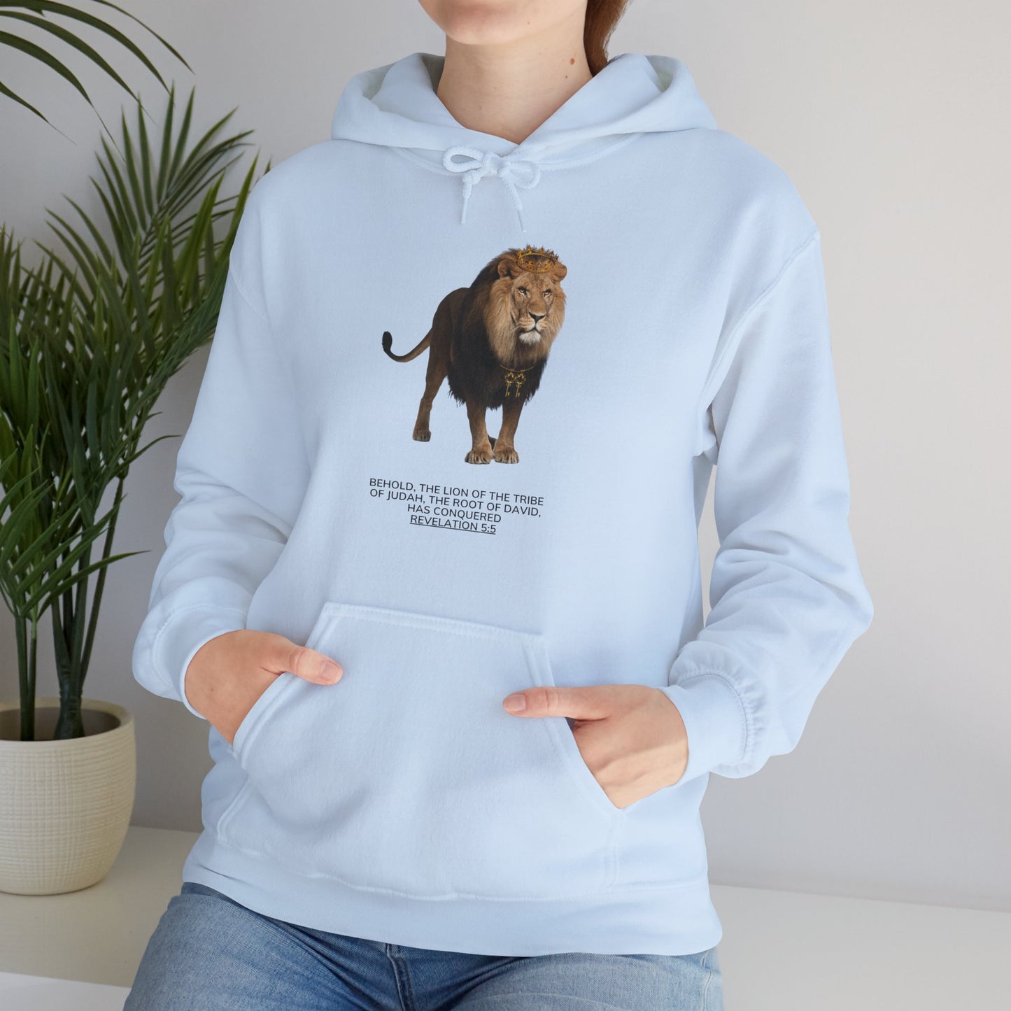 Revelations 5:5 Unisex Heavy Blend Hooded Sweatshirt