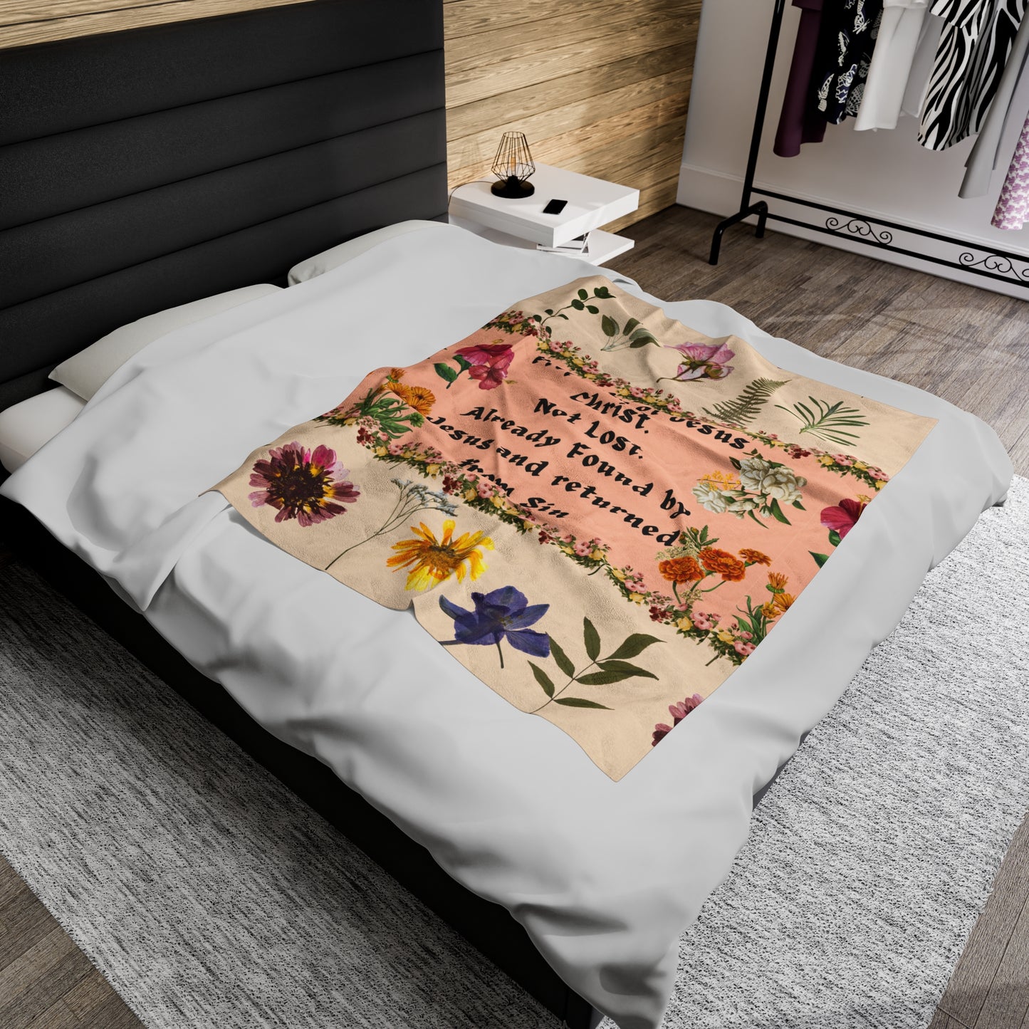 Property of Jesus Velveteen Plush Blanket