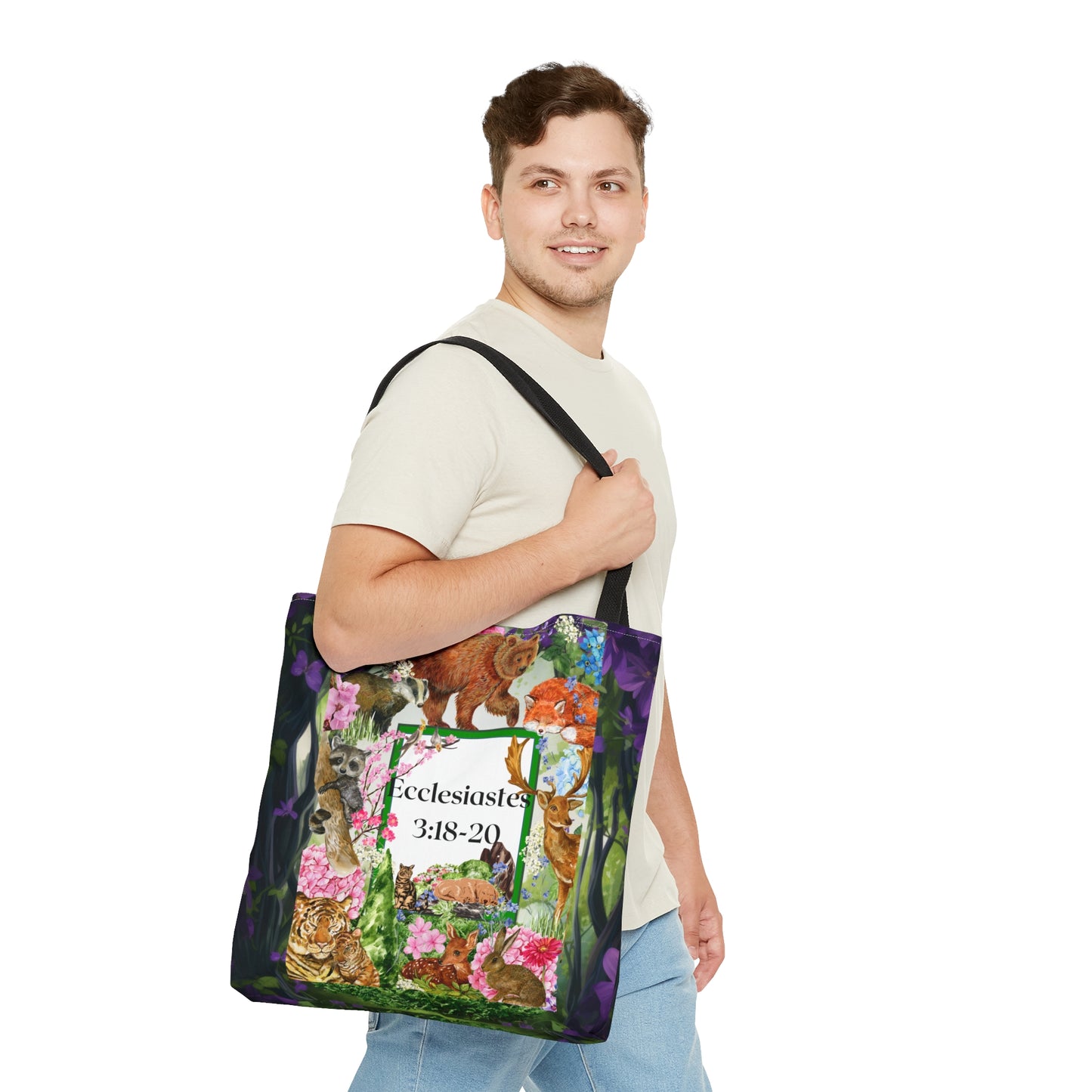 Ecclesiastes tote bag
