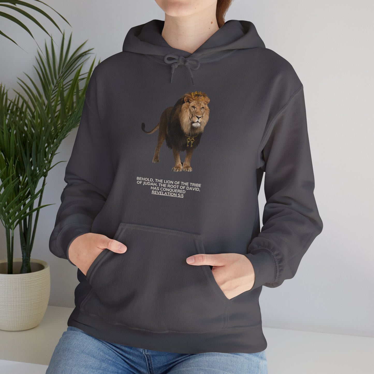 Revelations 5:5 Unisex Heavy Blend Hooded Sweatshirt