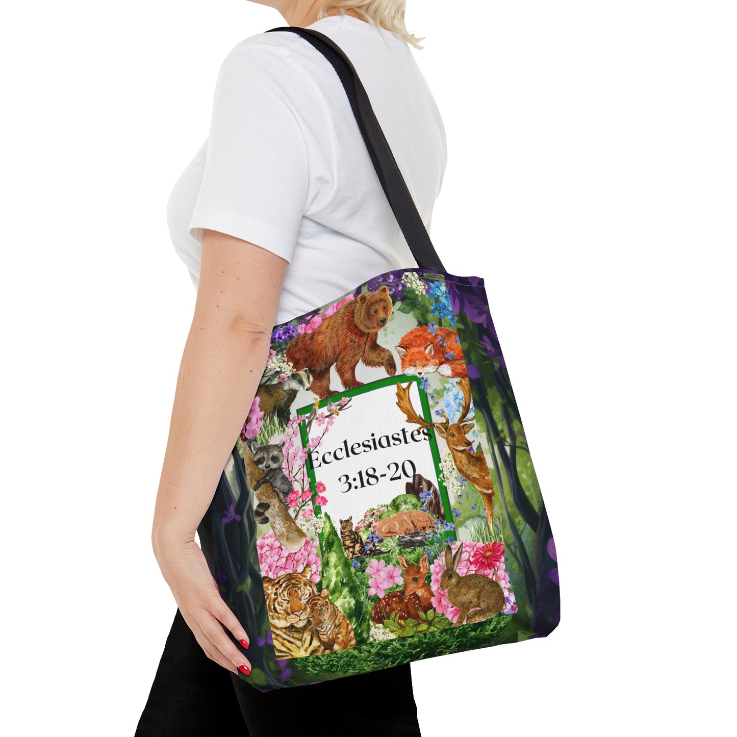 Ecclesiastes tote bag