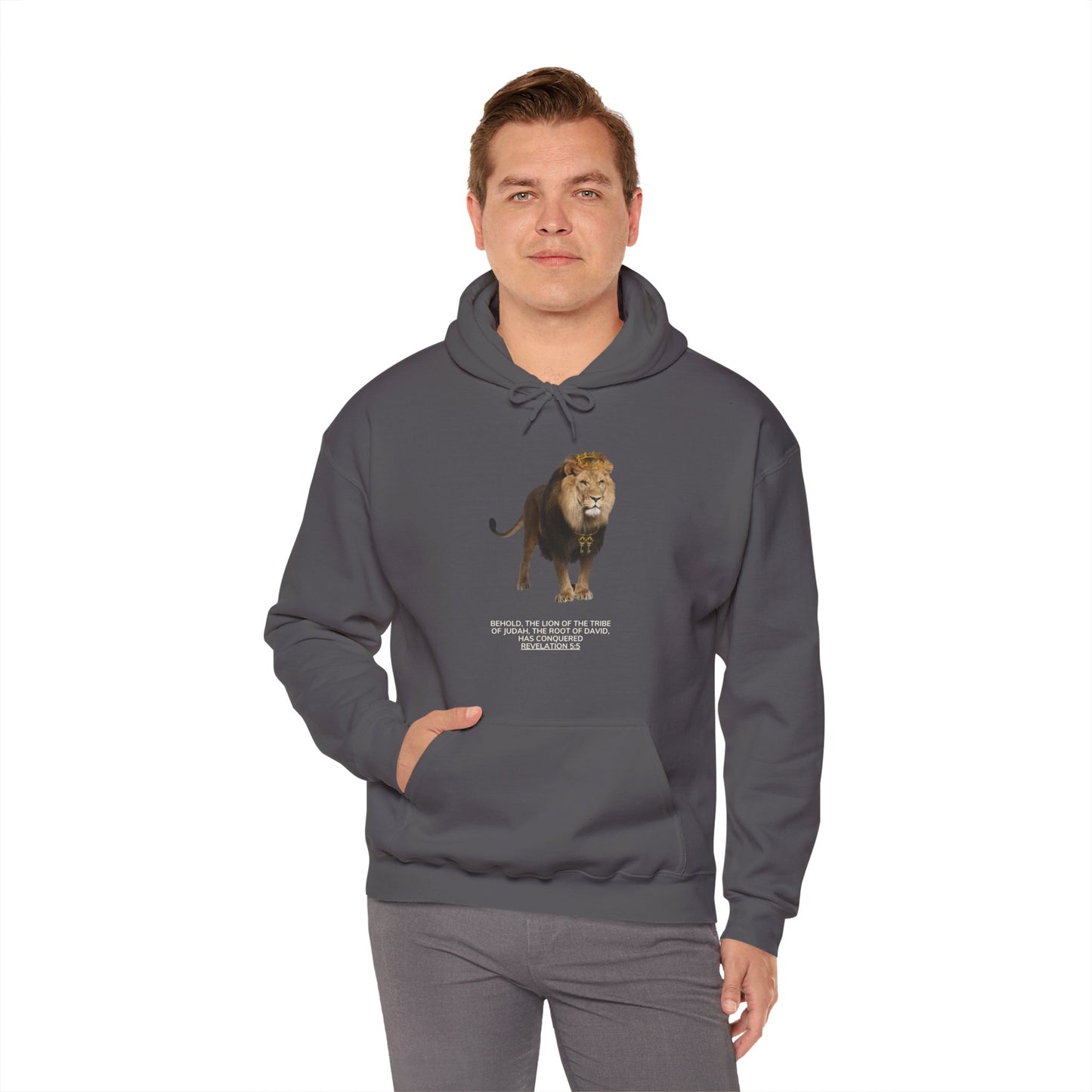Revelations 5:5 Unisex Heavy Blend Hooded Sweatshirt