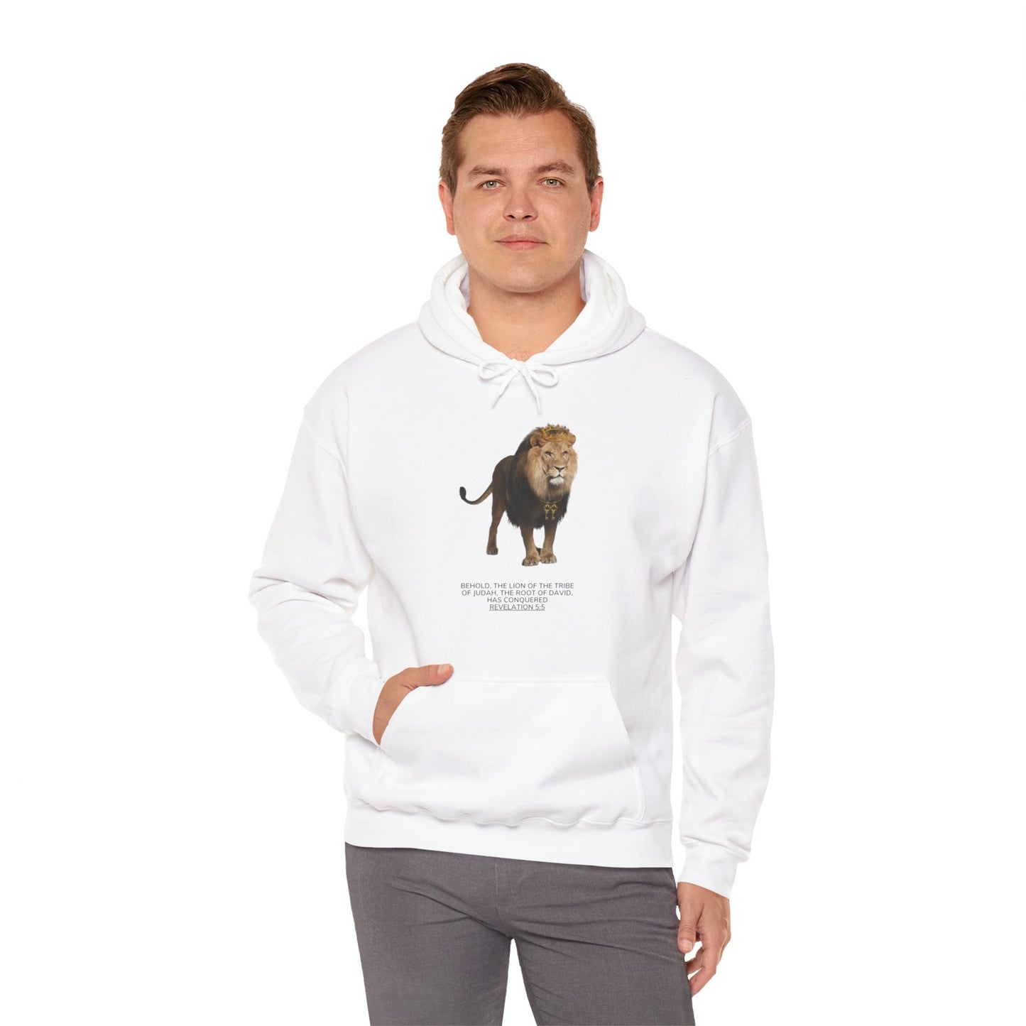 Revelations 5:5 Unisex Heavy Blend Hooded Sweatshirt