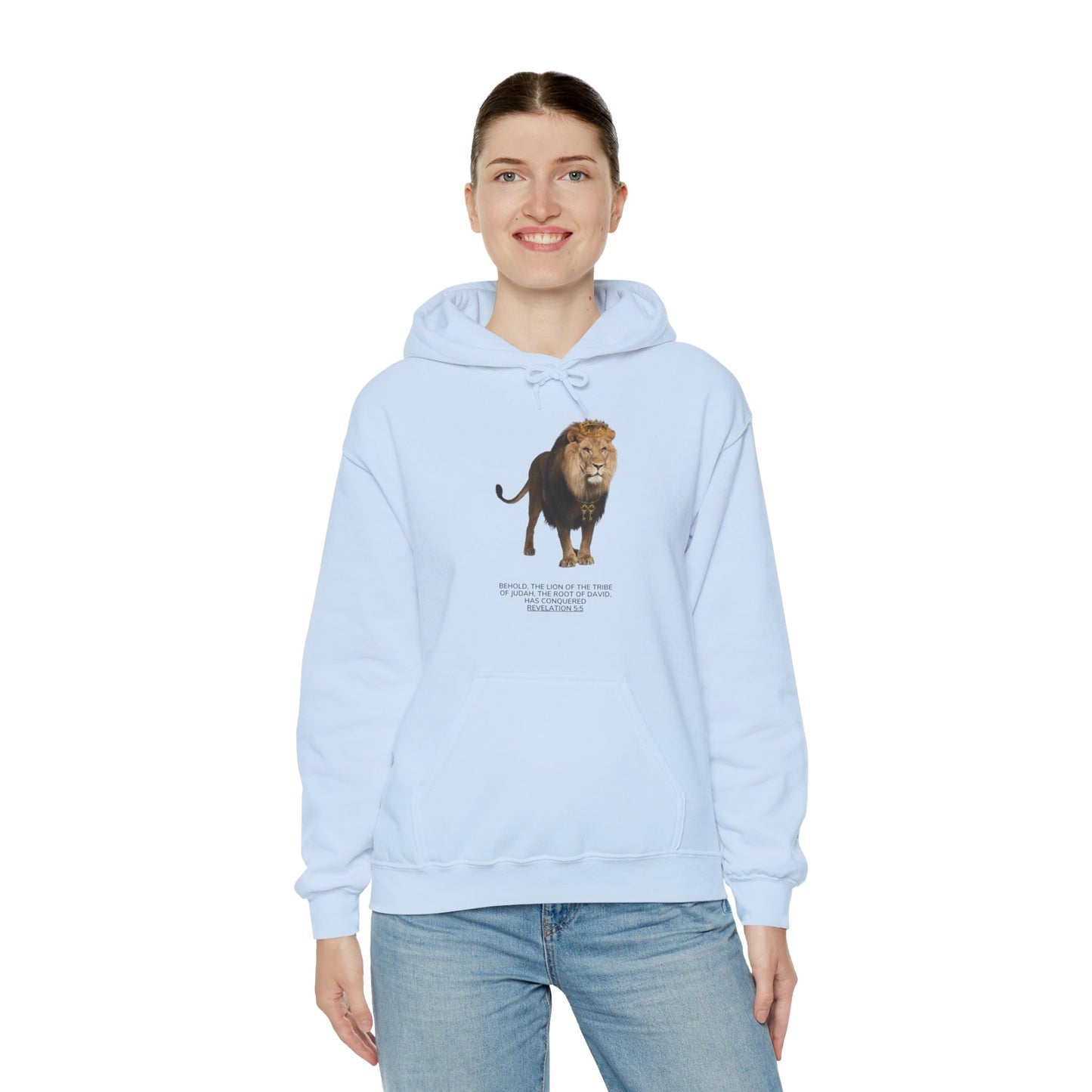 Revelations 5:5 Unisex Heavy Blend Hooded Sweatshirt