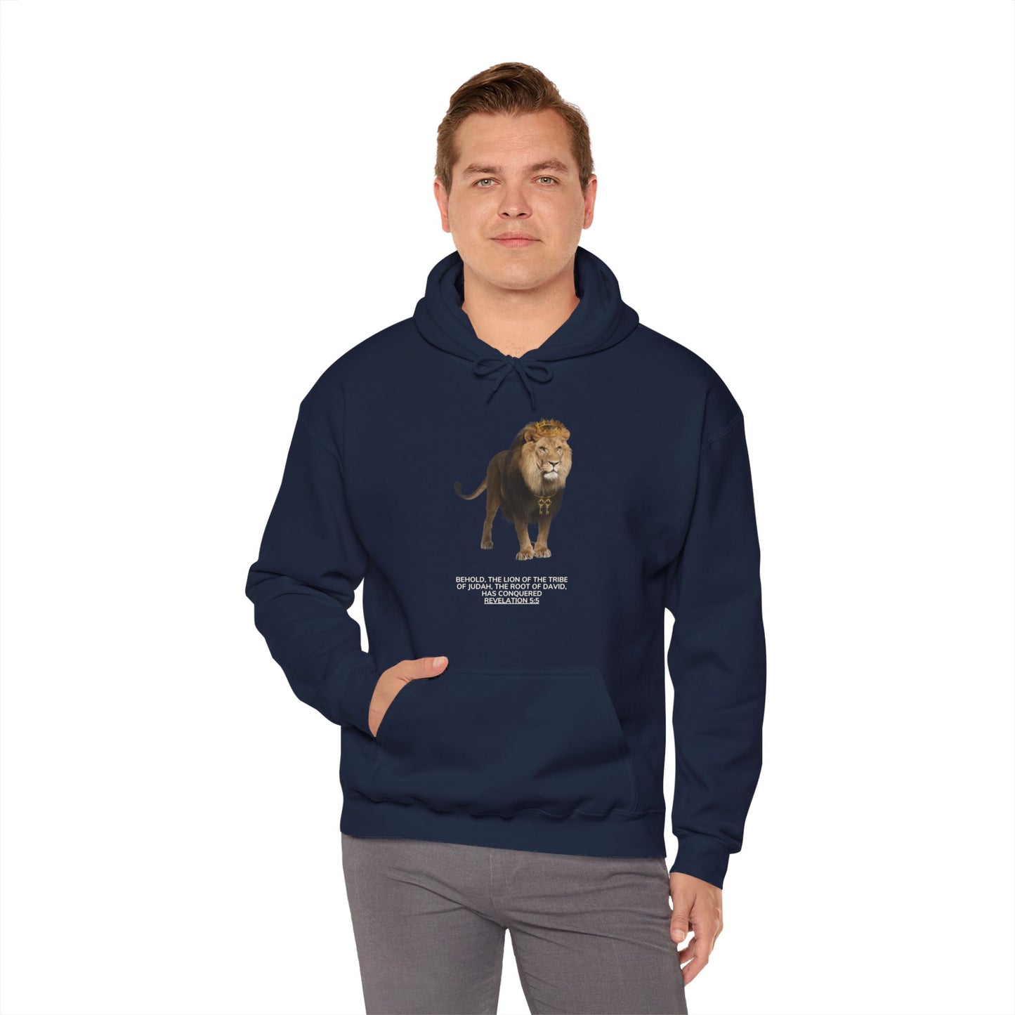 Revelations 5:5 Unisex Heavy Blend Hooded Sweatshirt