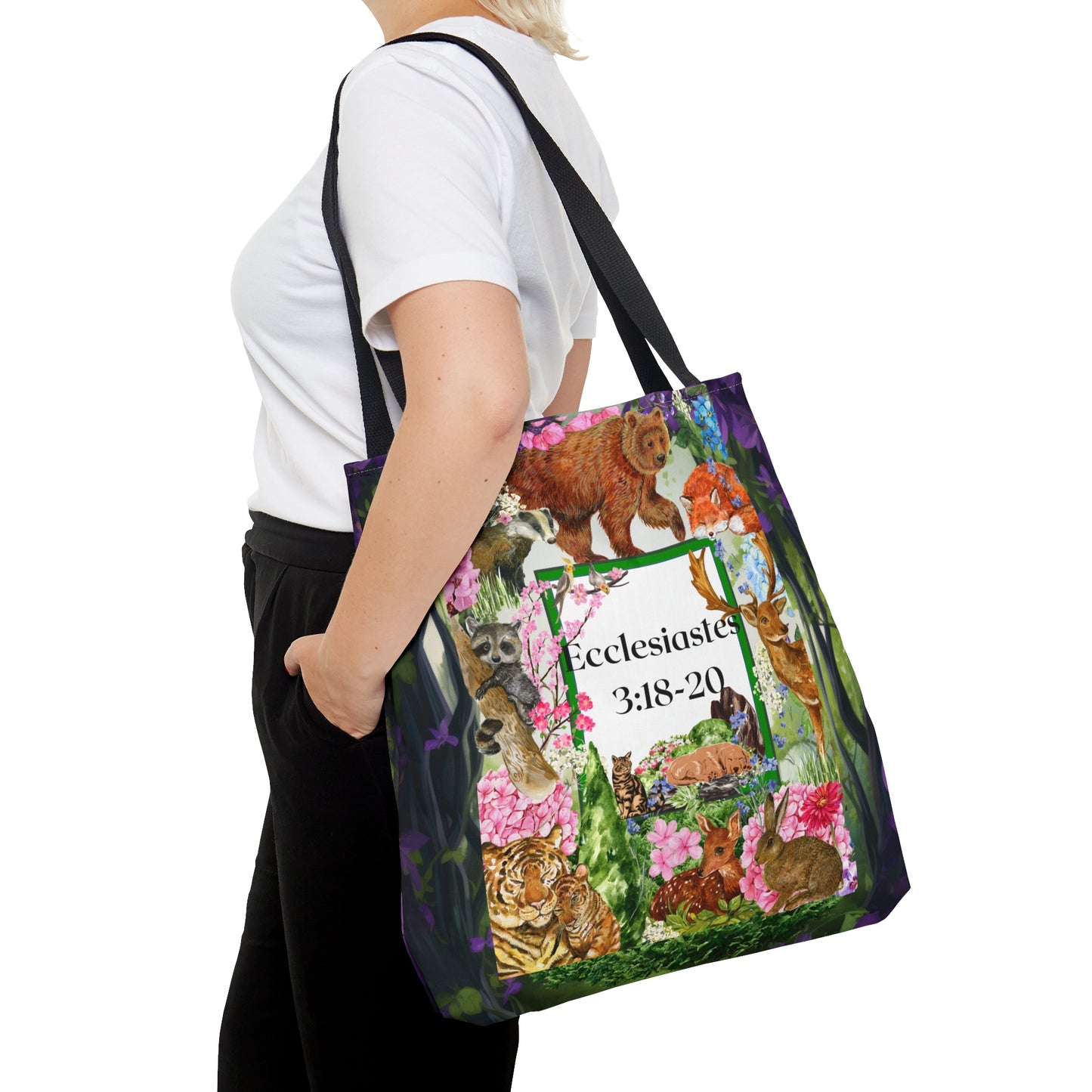 Ecclesiastes tote bag