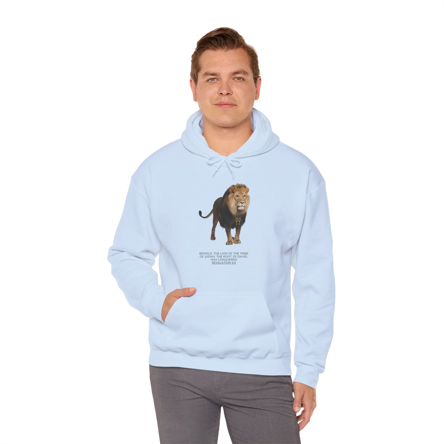 Revelations 5:5 Unisex Heavy Blend Hooded Sweatshirt