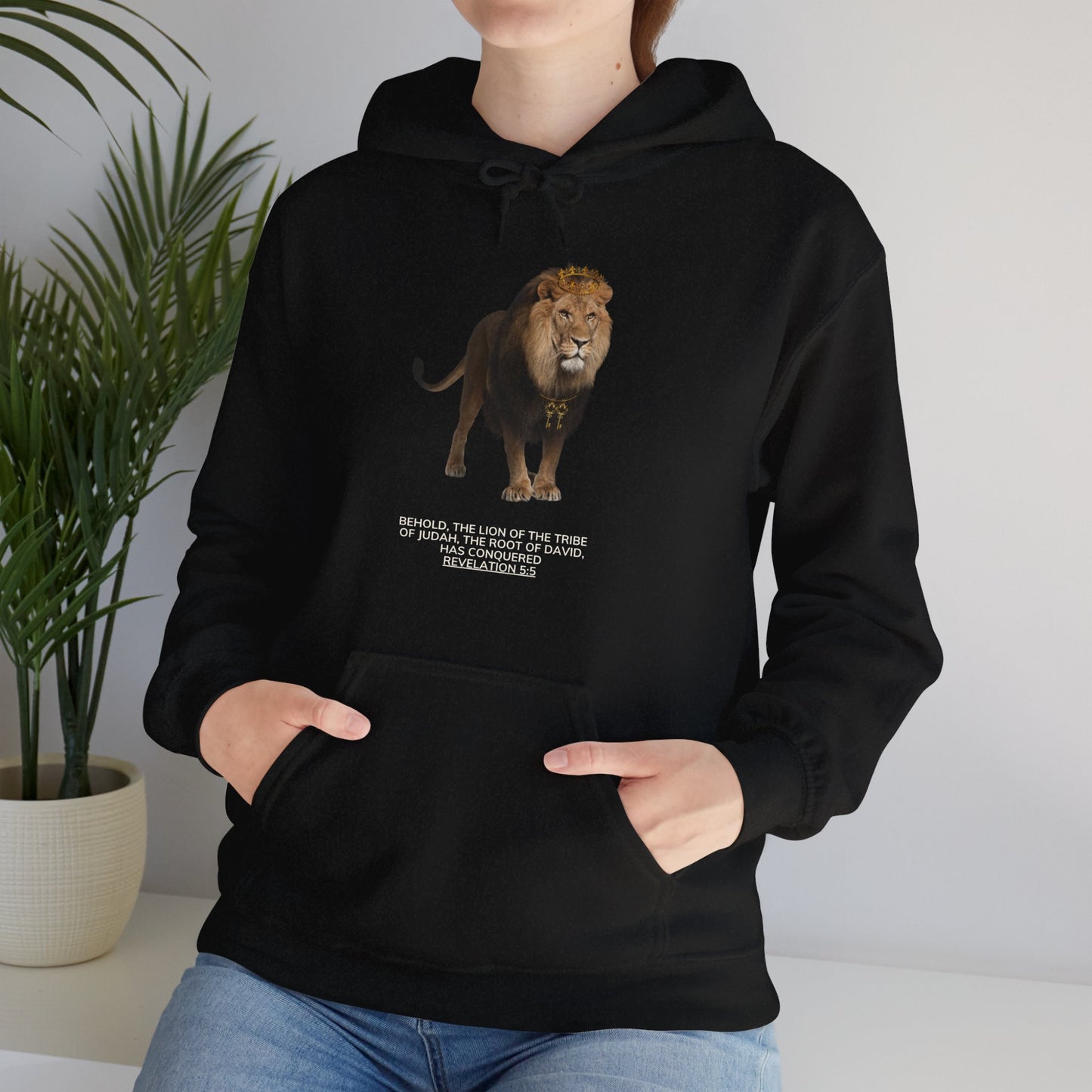 Revelations 5:5 Unisex Heavy Blend Hooded Sweatshirt