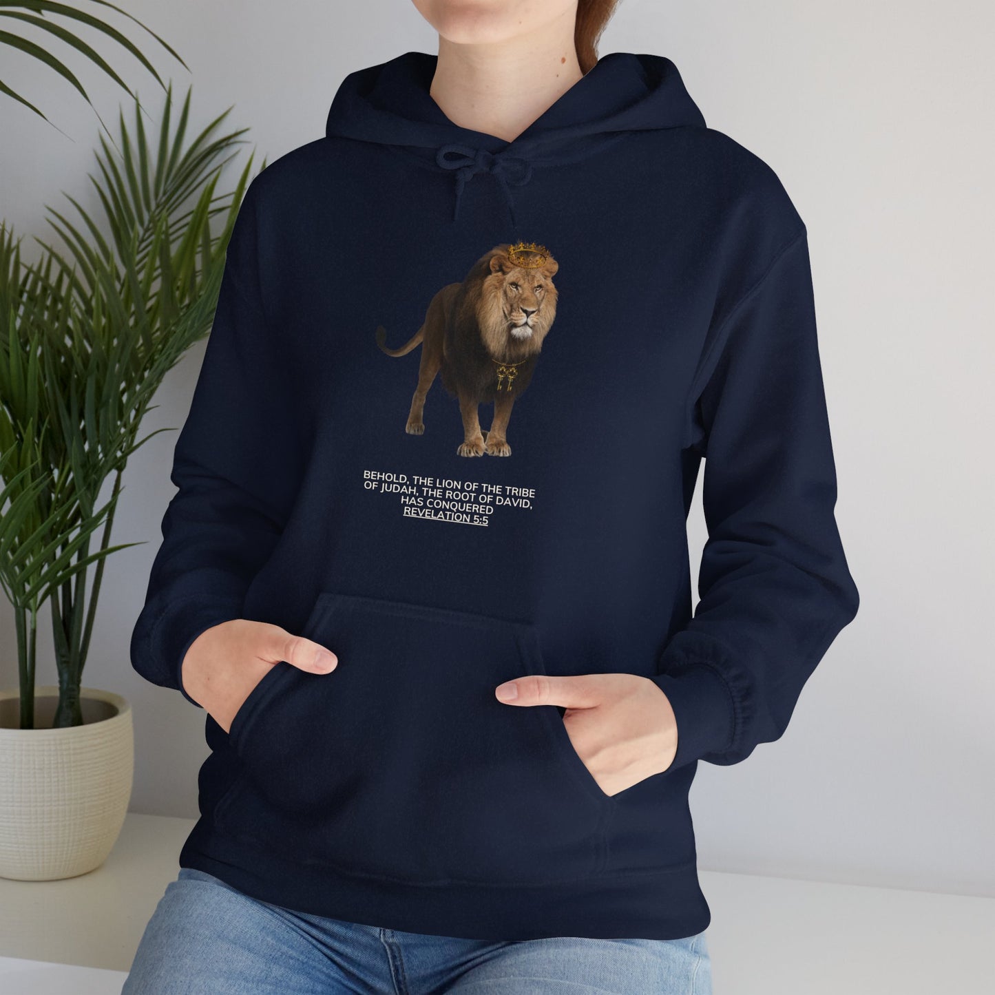 Revelations 5:5 Unisex Heavy Blend Hooded Sweatshirt