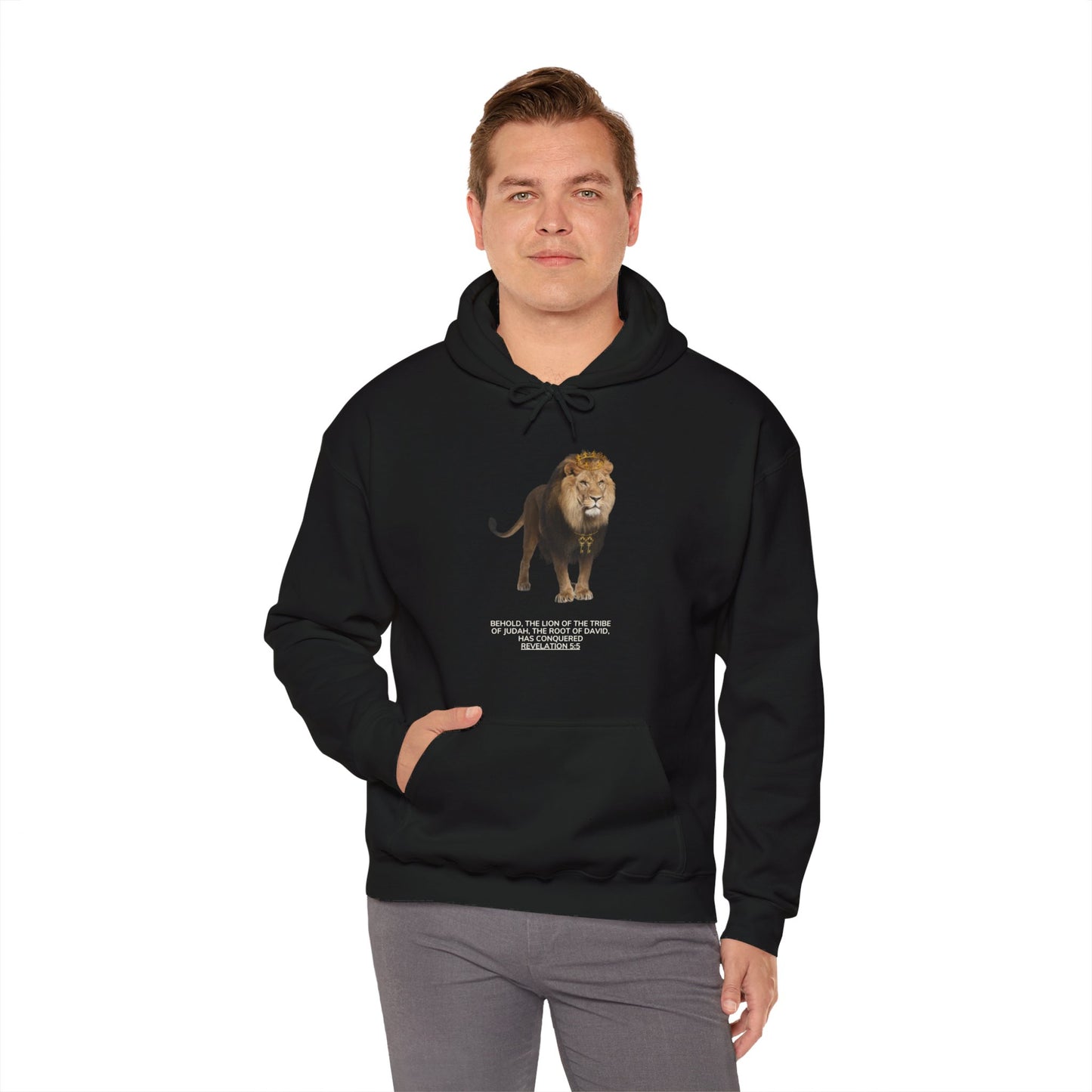 Revelations 5:5 Unisex Heavy Blend Hooded Sweatshirt