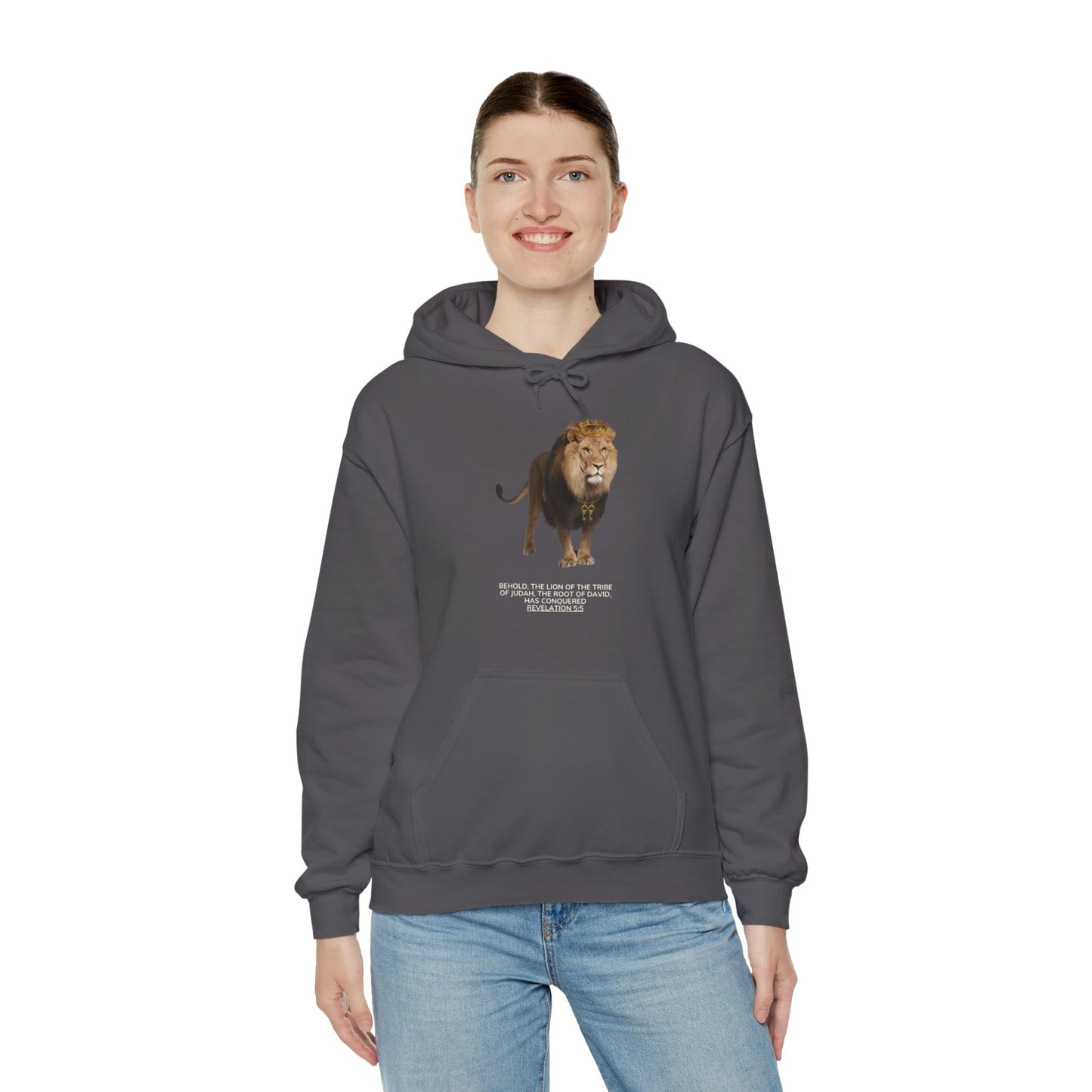 Revelations 5:5 Unisex Heavy Blend Hooded Sweatshirt